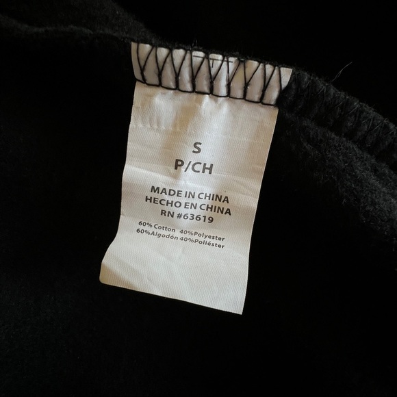 Bebe Hoodie Size S Black Full Zip Logo Long Sleeve Sport NWT - Picture 12 of 13